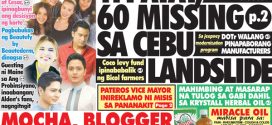 11 patay, 60 missing sa Cebu landslide