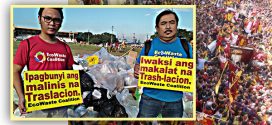 Basura ‘umapaw’ sa Traslacion ‘zero-waste’ campaign wa-epek sa deboto